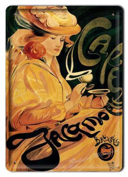 KAWA METALOWY SZYLD PLAKAT OBRAZEK VINTAGE #02407