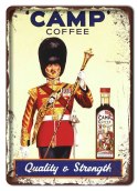 KAWA METALOWY SZYLD PLAKAT RETRO VINTAGE #08054