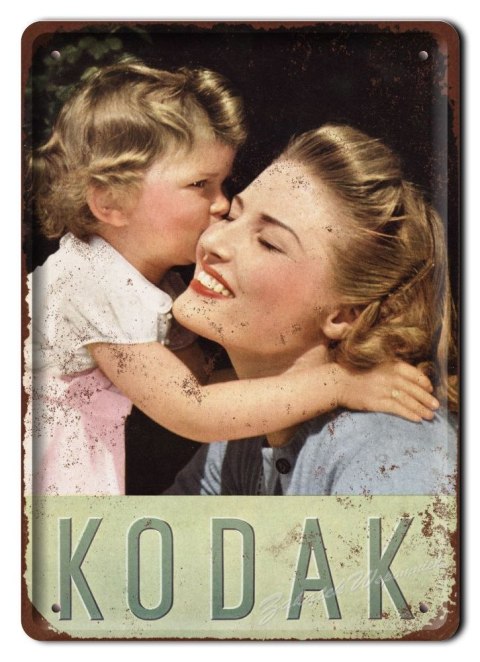 KODAK METALOWY SZYLD OBRAZEK VINTAGE RETRO #05760