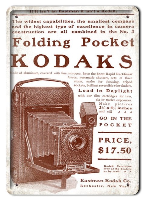KODAK METALOWY SZYLD PLAKAT VINTAGE RETRO #08486