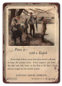 KODAK METALOWY SZYLD PLAKAT VINTAGE RETRO #08489