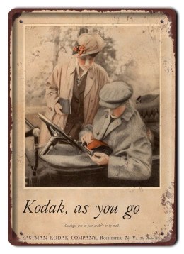 KODAK METALOWY SZYLD PLAKAT VINTAGE RETRO #08490