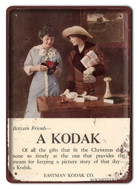 KODAK METALOWY SZYLD PLAKAT VINTAGE RETRO #08491