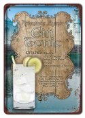 KOKTAIL METALOWY SZYLD PLAKAT RETRO VINTAGE #10269