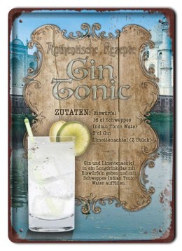 KOKTAIL METALOWY SZYLD PLAKAT RETRO VINTAGE #10269