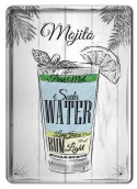 KOKTAIL PLAKAT METALOWY SZYLD RETRO VINTAGE #10979
