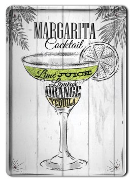 KOKTAIL PLAKAT METALOWY SZYLD RETRO VINTAGE #10980