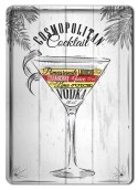 KOKTAIL PLAKAT METALOWY SZYLD RETRO VINTAGE #10982