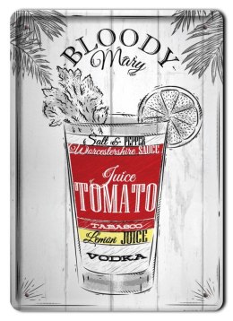 KOKTAIL PLAKAT METALOWY SZYLD RETRO VINTAGE #10984