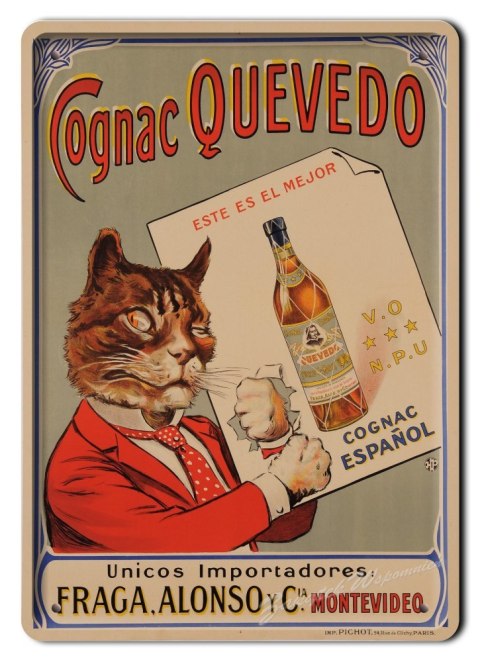 KONIAK METALOWY SZYLD PLAKAT OBRAZEK VINTAGE #02014