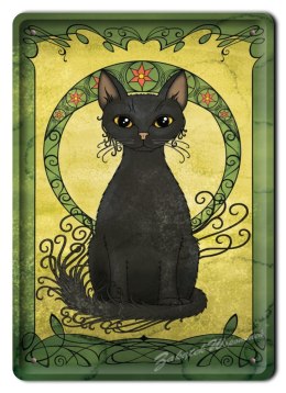 KOT CAT METALOWY SZYLD PLAKAT RETRO VINTAGE #01675