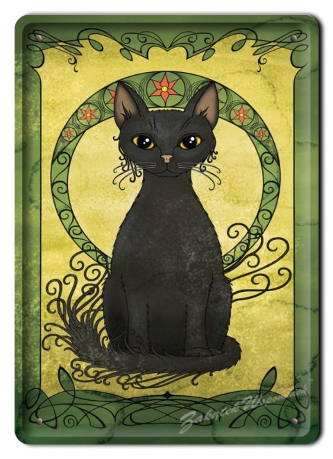 KOT CAT METALOWY SZYLD PLAKAT RETRO VINTAGE #01675