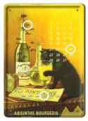 KOT KALENDARZ METALOWY SZYLD PLAKAT RETRO #06686
