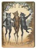 KOTY METALOWY SZYLD PLAKAT OBRAZEK RETRO #01938