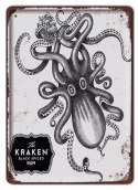 KRAKEN RUM METALOWY SZYLD OBRAZEK RETRO #07179