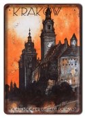 KRAKÓW METALOWY SZYLD PLAKAT OBRAZEK RETRO #05952