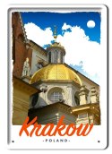 KRAKÓW PLAKAT METALOWY SZYLD OBRAZEK RETRO #20427