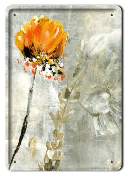 KWIATY METALOWY SZYLD PLAKAT RETRO VINTAGE #10694