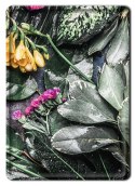 KWIATY METALOWY SZYLD PLAKAT VINTAGE RETRO #08990