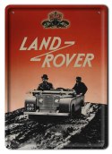 LAND ROVER METALOWY SZYLD PLAKAT RETRO #08697