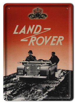 LAND ROVER METALOWY SZYLD PLAKAT RETRO #08697