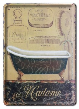 ŁAZIENKA METALOWY SZYLD PLAKAT OBRAZEK RETRO #03076