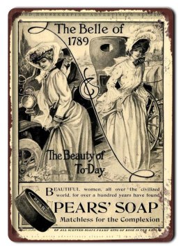ŁAZIENKA METALOWY SZYLD PLAKAT VINTAGE RETRO #08596