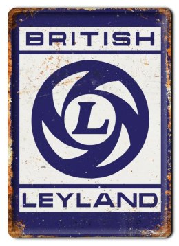 LEYLAND PLAKAT METALOWY SZYLD OBRAZEK RETRO #20385