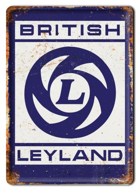 LEYLAND PLAKAT METALOWY SZYLD OBRAZEK RETRO #20385