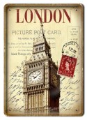 LONDON METALOWY SZYLD OBRAZEK VINTAGE RETRO #02390