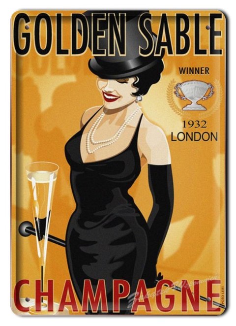 LONDON METALOWY SZYLD OBRAZEK VINTAGE RETRO #02842