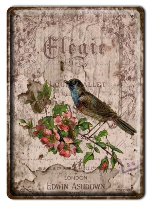 LONDYN METALOWA SZYLD PLAKAT VINTAGE RETRO #00907