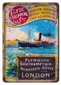 LONDYN PLAKAT METALOWY SZYLD VINTAGE RETRO #05927