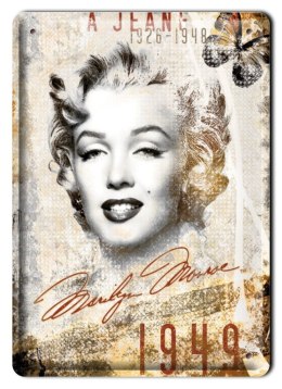 MARILYN MONROE METALOWY SZYLD PLAKAT RETRO #00611