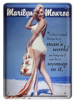 MARILYN MONROE METALOWY SZYLD PLAKAT RETRO #00828