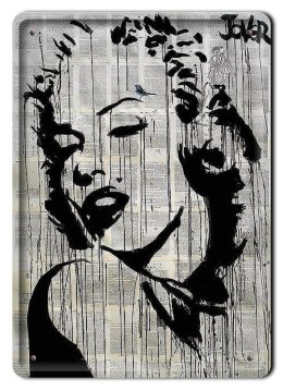 MARILYN MONROE METALOWY SZYLD PLAKAT RETRO #06664