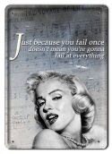MARILYN MONROE METALOWY SZYLD PLAKAT RETRO #08567