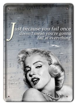 MARILYN MONROE METALOWY SZYLD PLAKAT RETRO #08567