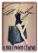 MARYLIN METALOWY SZYLD OBRAZEK RETRO #04982