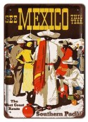 MEKSYK METALOWY SZYLD OBRAZEK PLAKAT RETRO #06116