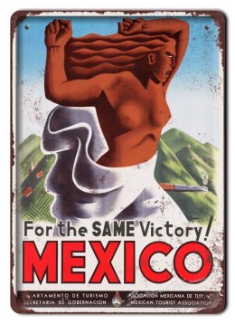 MEKSYK PLAKAT METALOWY SZYLD OBRAZEK VINTAGE RETRO #05737