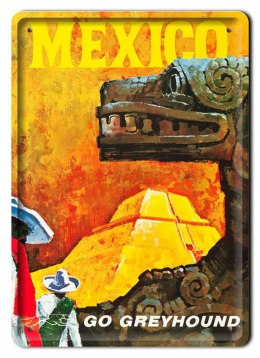 MEKSYK METALOWY SZYLD PLAKAT VINTAGE RETRO #09367