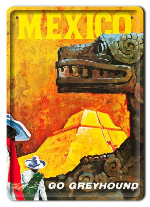 MEKSYK METALOWY SZYLD PLAKAT VINTAGE RETRO #09367