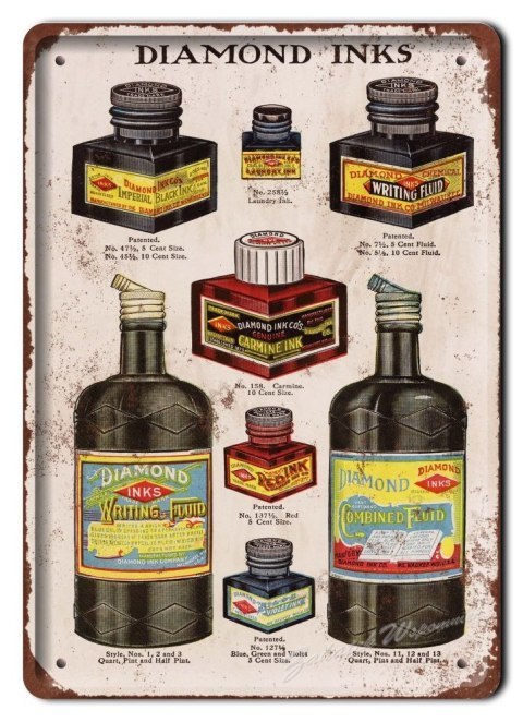 METALOWY SZYLD BLASZKA PLAKAT VINTAGE RETRO #06322