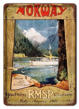 METALOWY SZYLD OBRAZEK PLAKAT OBRAZEK RETRO #06133