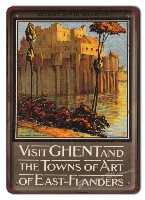 METALOWY SZYLD OBRAZEK PLAKAT RETRO #05936
