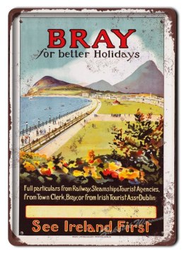 METALOWY SZYLD OBRAZEK PLAKAT RETRO VINTAGE #05925