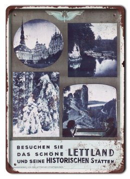 METALOWY SZYLD OBRAZEK VINTAGE RETRO #05736
