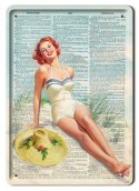METALOWY SZYLD OBRAZEK VINTAGE RETRO #09457