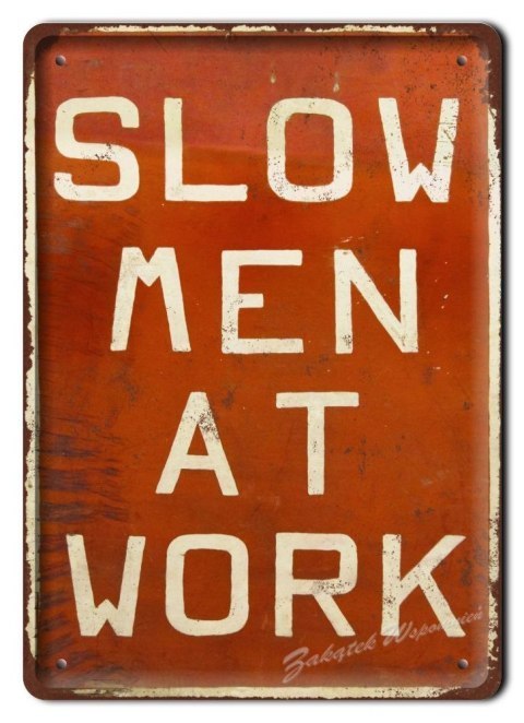 METALOWY SZYLD PLAKAT BLASZKA VINTAGE RETRO #06369